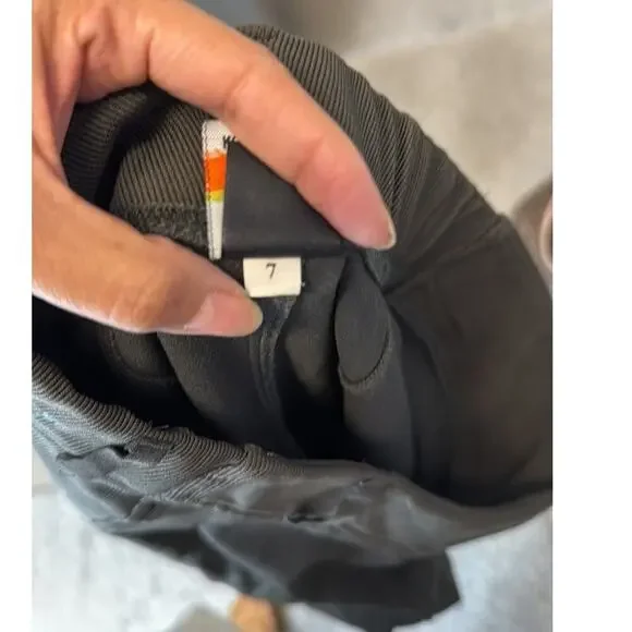 Kerrits Equestrian Riding Pants ribbed Breeches Leggings ultra suede patches